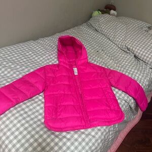 Gap Kids lightweight Pink Puffer Jacket